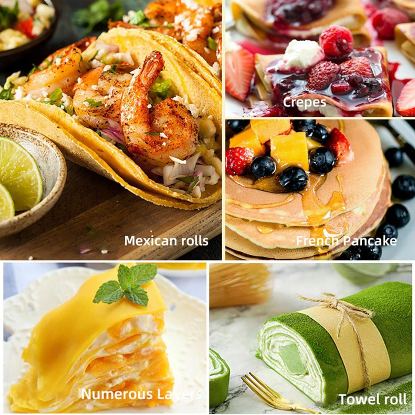 16CM Aluminium Alloy Tortilla Press Flat Bread Maker