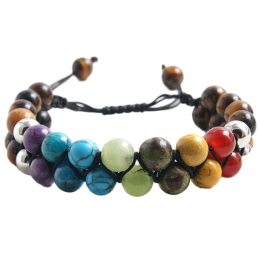 Chakra Healing Yoga Bead Bracelet