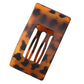 4PCS Flat Hair Clips Large Rectangle No-Slip Claw Clips For Women