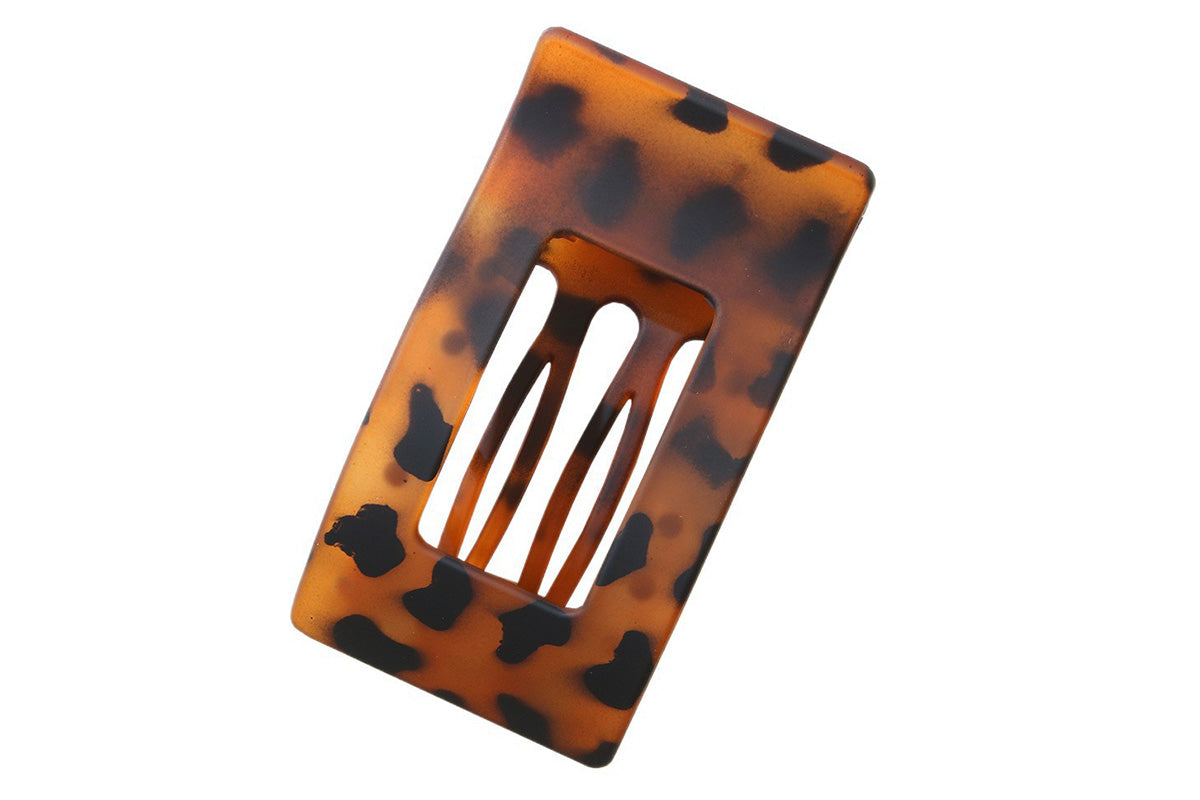 4PCS Flat Hair Clips Large Rectangle No-Slip Claw Clips For Women