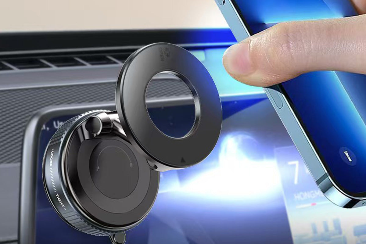 Attractive Car Phone Holder with Vacuum Suction for Dashboard and Windshield