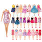 50Pcs Random Color DIY Doll Clothes and Accessories Gift Set for Girls