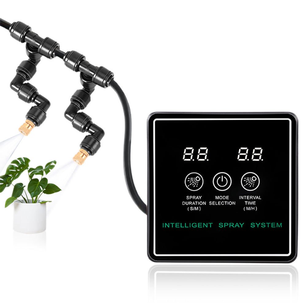 Mist Intelligent Spray Rainforest Fogger Humidifier Sprinkler Kit for Reptile