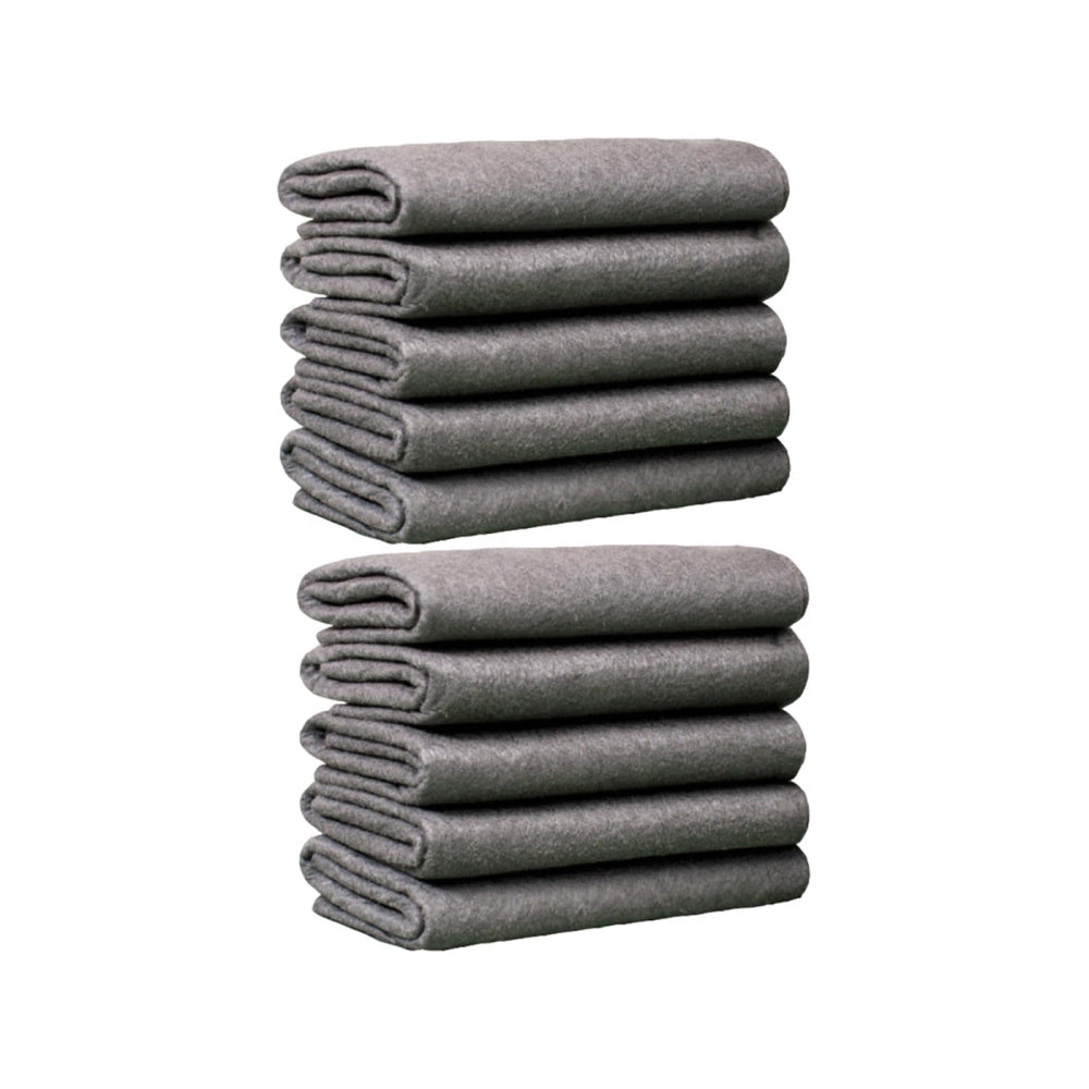 Microfiber Cleaning Cloth Pad Streak-Free Towel for Glass Kitchen and Home
