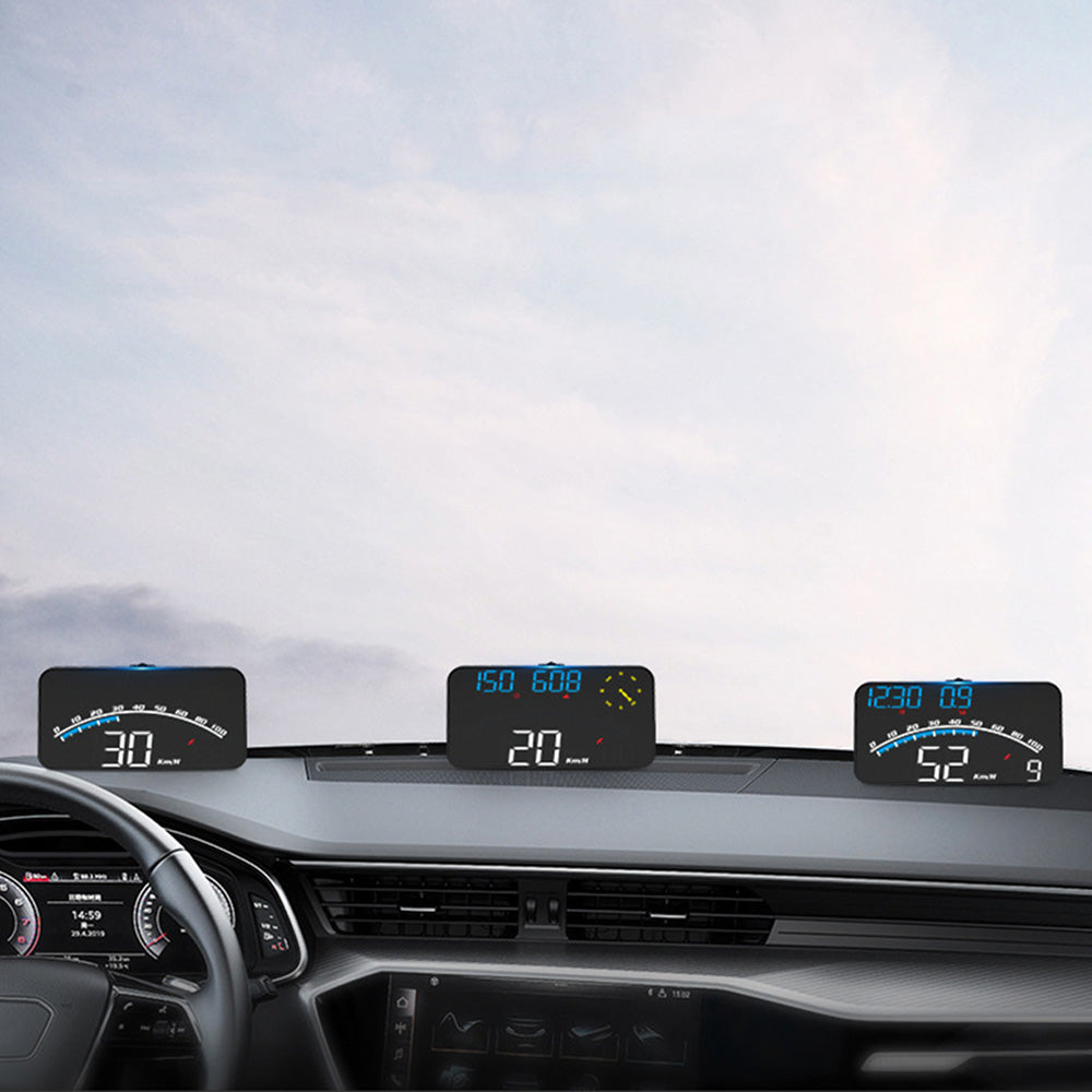 Car HUD Head Up Display Smart Gauge for Most Vehicles