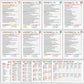 Household Cleaning Schedule Planner and Checklist Notebook