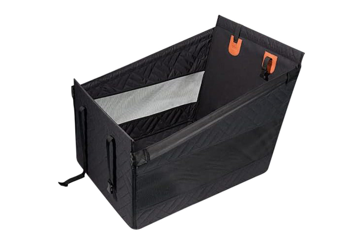 Large Dog Seat With Hard Bottom Back Seat Extender For Car