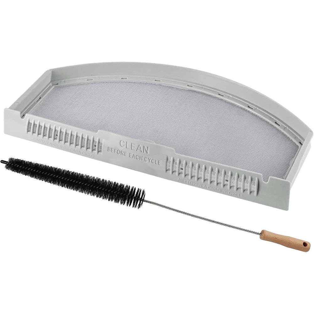 Lint Screen Filter Assembly Replacement for GE WE03X23881 Dryer with Cleaner Kit Brush