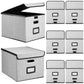 File Organizer Box With Lid Collapsible File Folder Organizer For Office Document