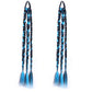 2Pcs 45cm Three-Strand Braiding Hair for Wigs and Hair Extensions