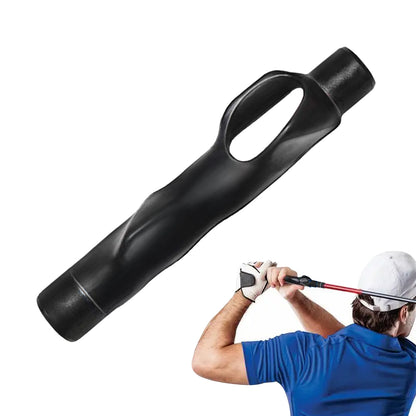 Golf Club Grip Trainer Attachment for Improved Hand Positioning