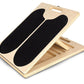 5 Angle Adjustable Calf Stretcher Slant Board Wood Balance Board for Home Gym