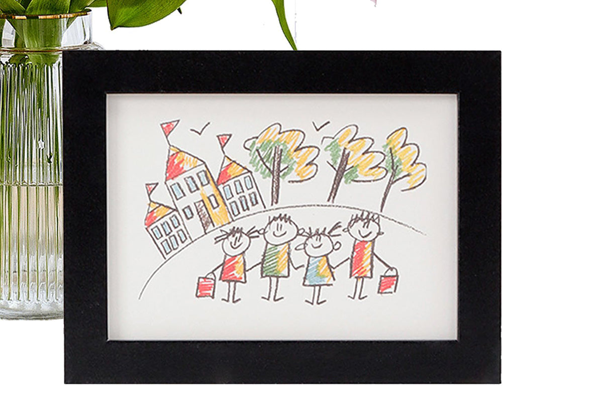 Removable Clip Kids Picture Frame A4 Artwork Display for Children