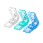 3Pcs Portable Pill Cutter Tablet Vitamin Splitter Divider Grinder Travel Medicine Storage Box