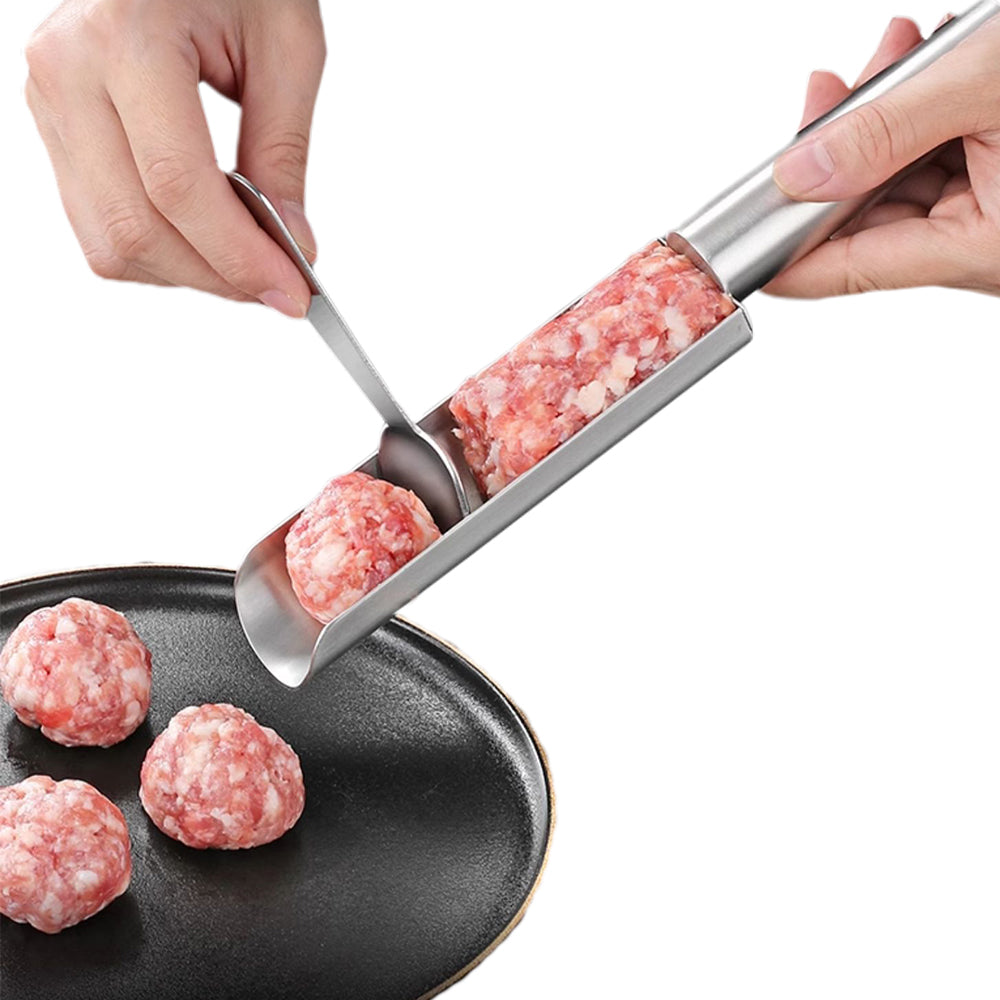 304 Stainless Steel Handheld Meatball Maker with Scoop