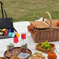 2-in-1 Tote Bag with Insulated Lunch Compartment and Wallet