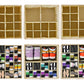 Shoe Organizer for Closet Foldable Shoe Storage Containers with Adjustable Dividers and Transparent Cover