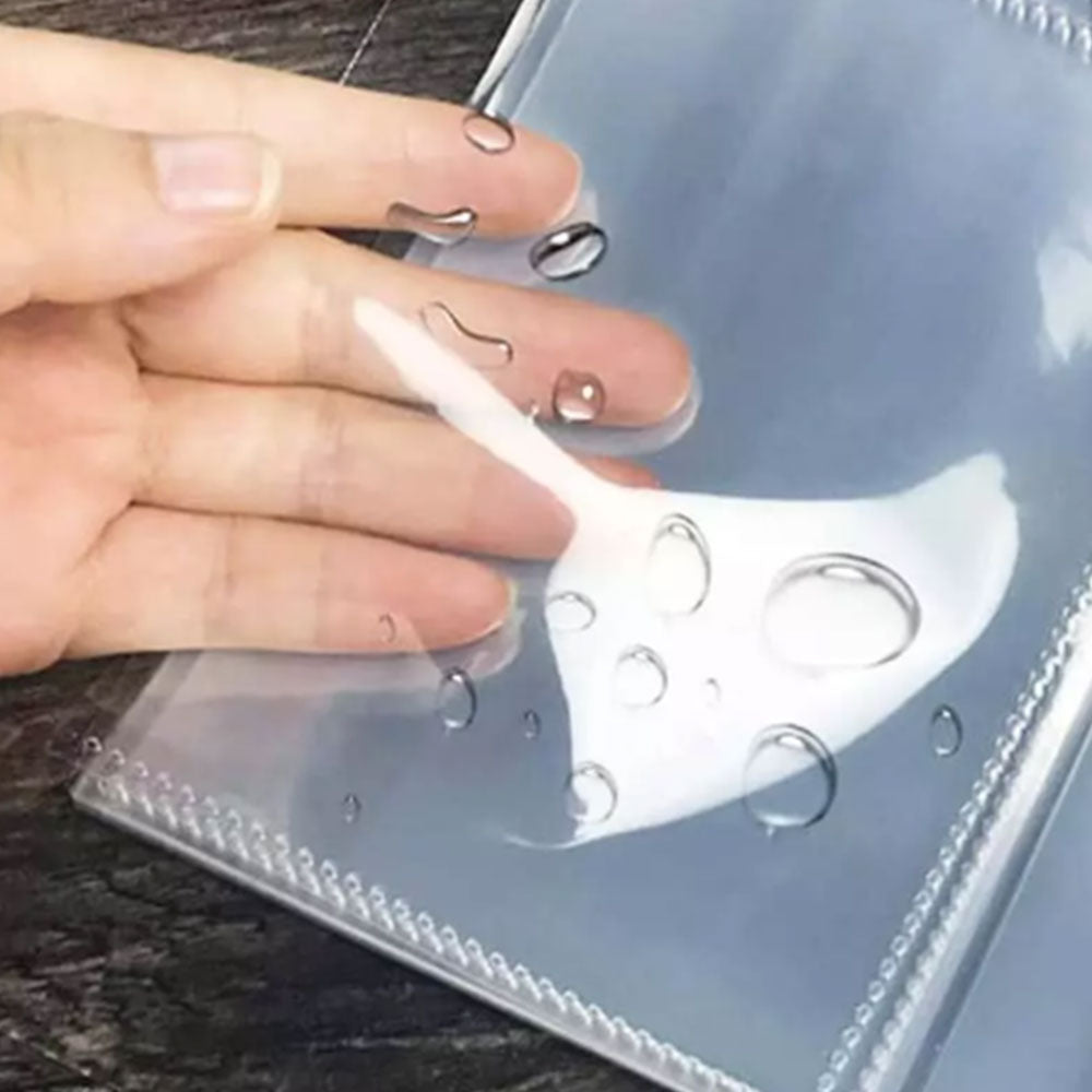 Transparent Travel Jewelry Organizer Storage Book Set for Earring Necklace Ring