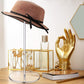 Clear Acrylic Hat Stand Display Rack for Wig Helmet