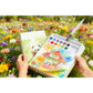 Watercolor Colouring Book with 12-Color Pigment Color Blocks