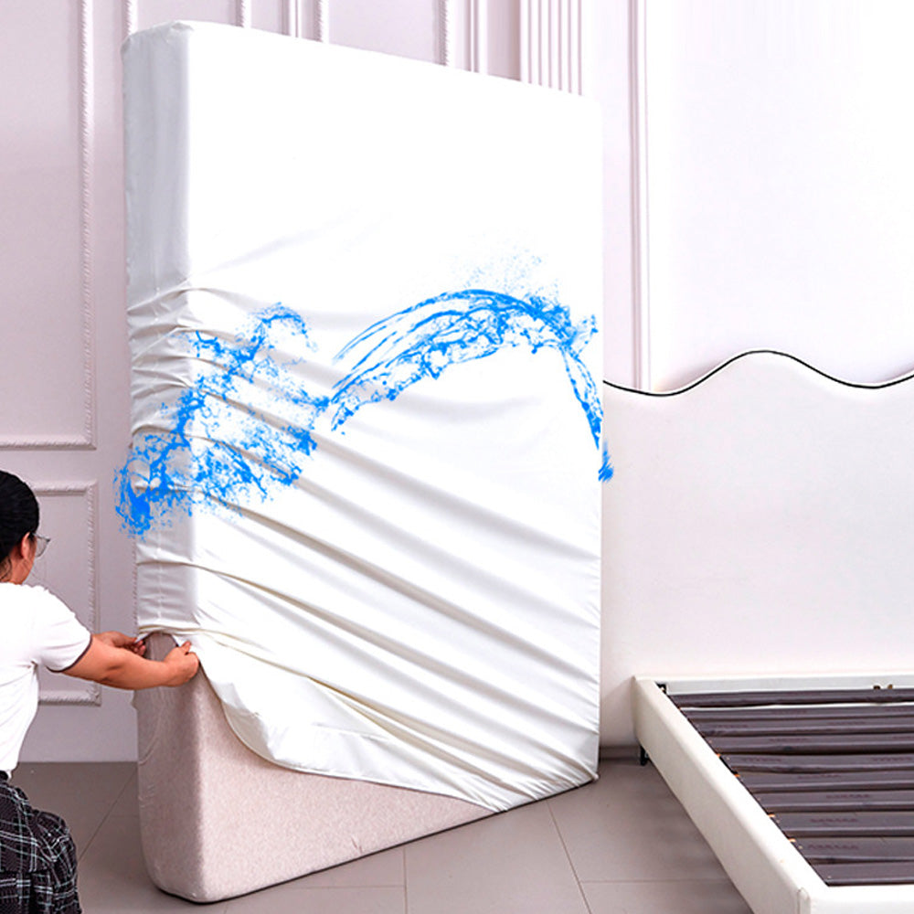 2XZippered Mattress Protector Waterproof and Bed Bug Proof Mattress Protector