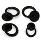 8 Pack Round Cabinet Knobs Zinc Alloy Drawer Pull Handles for Furniture