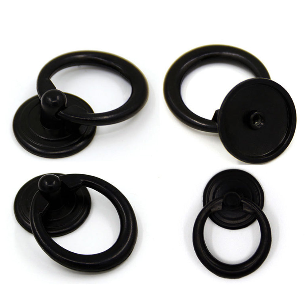 8 Pack Round Cabinet Knobs Zinc Alloy Drawer Pull Handles for Furniture