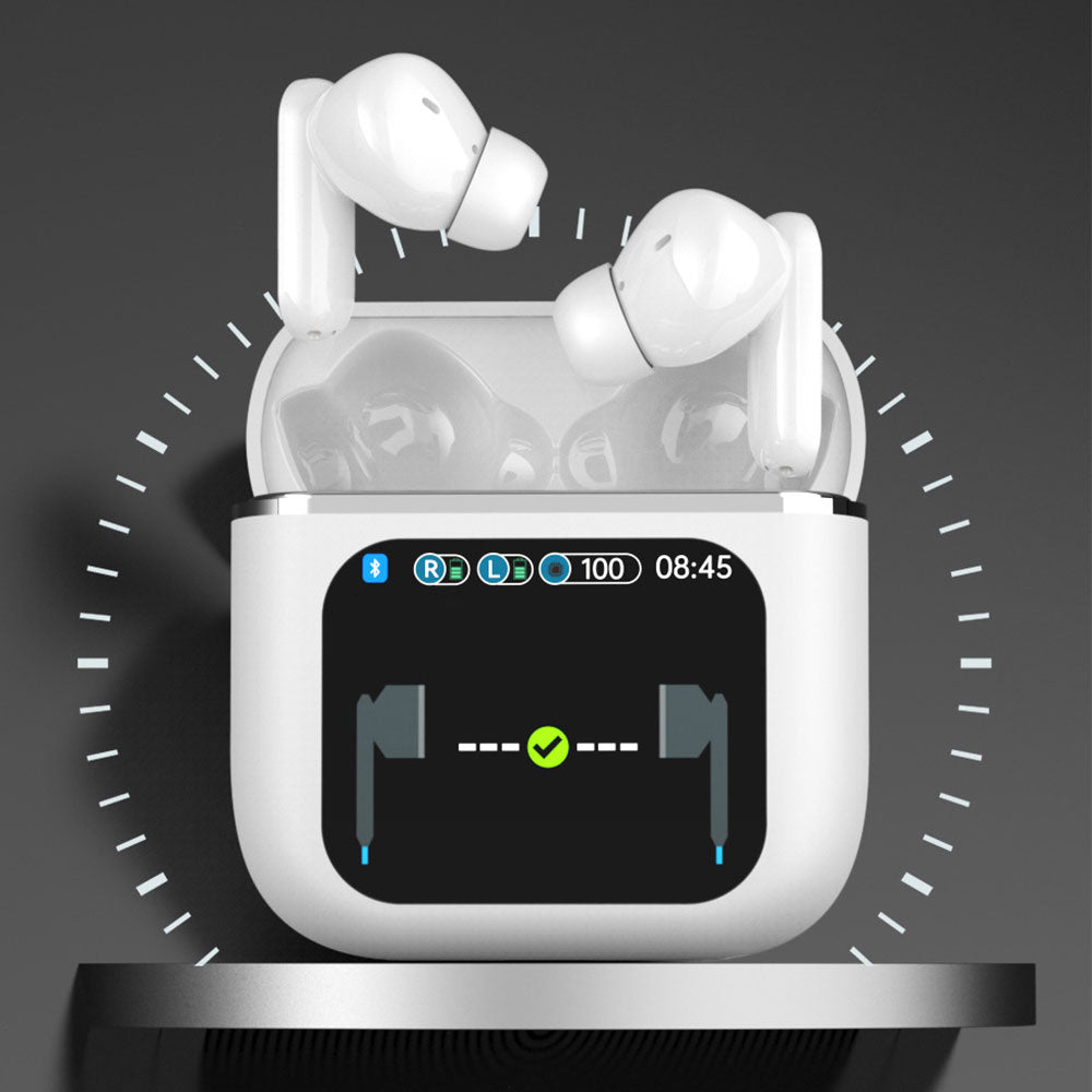 Bluetooth 5.4 Wireless Earbuds Stereo Bass Headphones With Touch Screen
