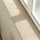 Faux Linen Window Sill Protector Mat Anti-Scratch Window Sill Cover for Bay Window Balcony