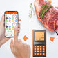 Smart Bluetooth Meat Thermometer Long Range Wireless Food Thermometer