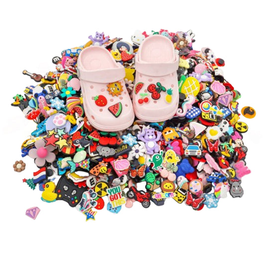 100Pcs Randomly Sent DIY Sandals Decoration Charms