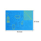 2Pcs Silicone 3D Pen Drawing Template Pad