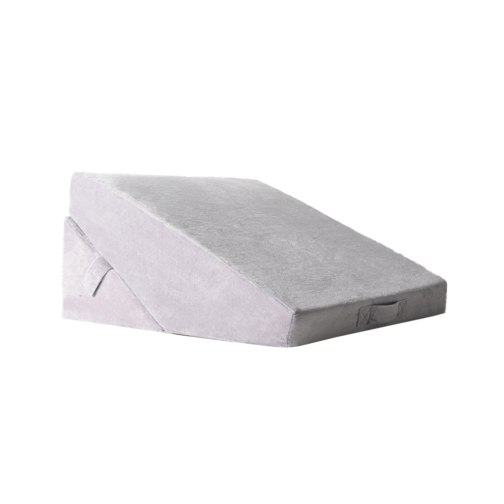 Memory Foam Triangle Adjustable Bed Wedge Pillow for Sleeping