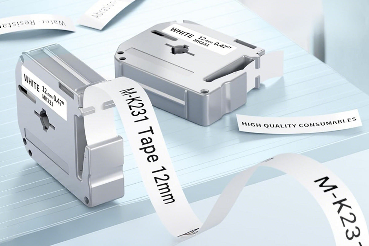 12mm Label Tape Replace for Brother Label Makers MK231