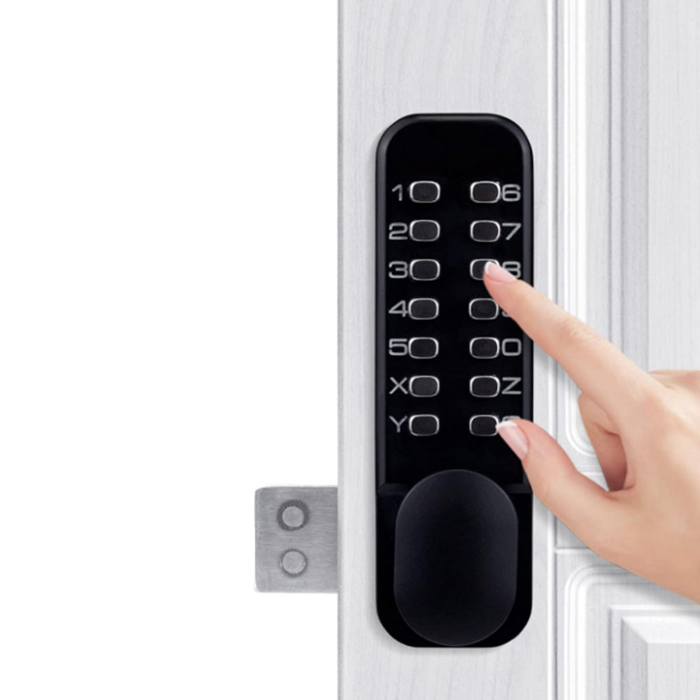 Keyless Entry Lock Mechanical Door Lock with Keypad Set Waterproof Lock