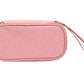 Insulated Insulin Cooling Bag Multi-Layer Medical Cooler for Diabetes Travel -Pink