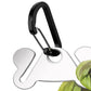 2PCS Metal Dog Poop Bag Holder Clip for Leash Hands Free Waste Disposal