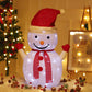 70cm Pop Up Christmas Decor Lights Indoor Lights Penguin Snowman