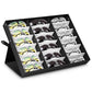 18 Grid Eye Glasses Case Eyewear Sunglasses Display Storage Box Eyewear Stand Display Case