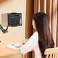 Adjustable Phone Tablet Holder Stand for 4–11 Inch Devices Desktop and Clamp Mount