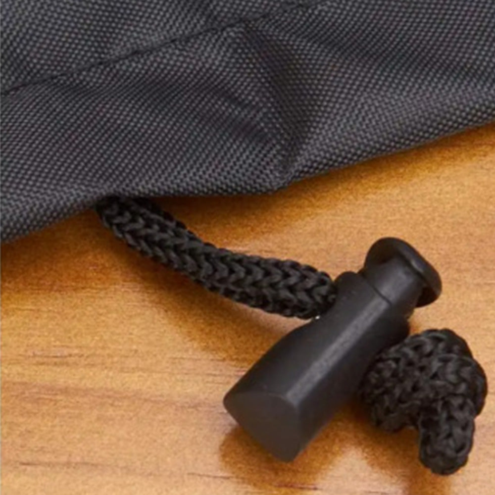 Outdoor Round Fire Pit Cover Waterproof Oxford Protector for Patio Use