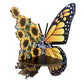 Wooden Wall Corner Shelf-Butterfly