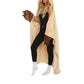 Warm Cozy Flannel Wearable Hooded Blanket for Adults