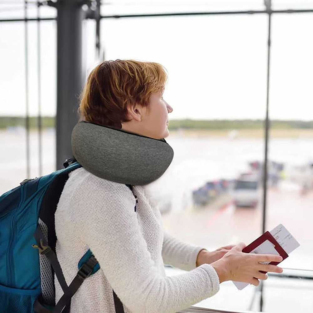Memory Foam Travel Pillow for Sleep Neck Pillow