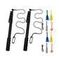 2Pcs Retractable Dog Teaser Wand Pet Interactive Toy Kit