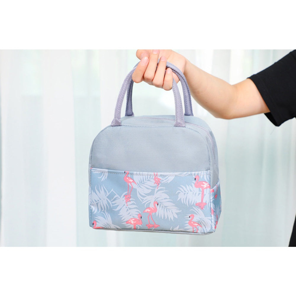 High-Capacity Oxford Cloth Lunch Bag Tote Bag