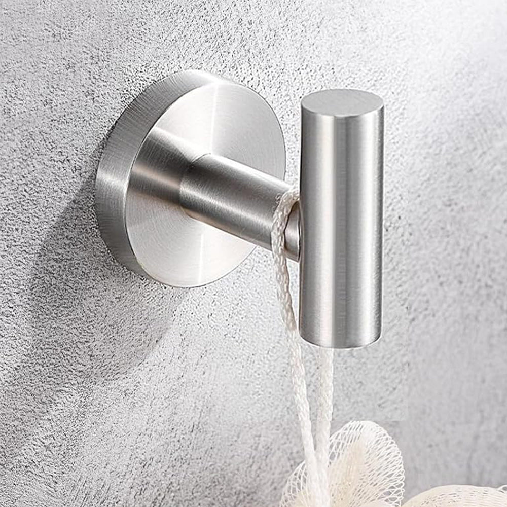 4 Pcs Bathroom Hardware Set Stainless Steel Wall Mounted Accessories