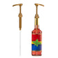 4Pcs Syrup Pump Dispenser Set for 750ml Coffee Syrup Bottles