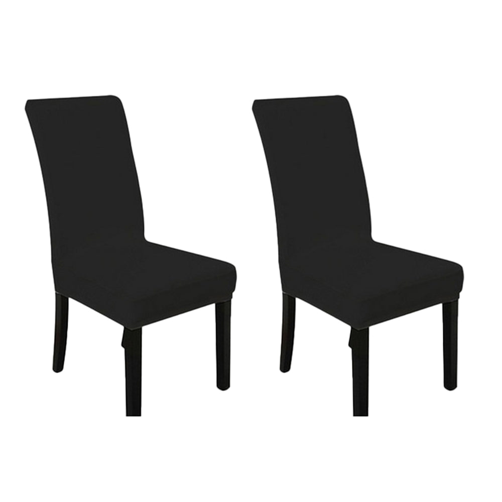 2Pcs Stretch Elastic Chair Washable Slipcover