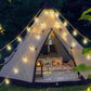 8m Solar Light LED Festoon String Light Outdoor Garden LED String Light Party Patio Lamp